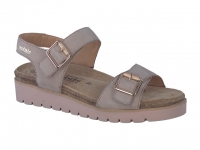 chaussure mobils velcro tarina taupe clair